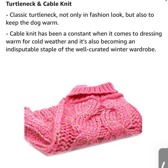 NEW Kyeese Dog Sweater, Small Breeds S 🐶💕 - Picture 9 of 13